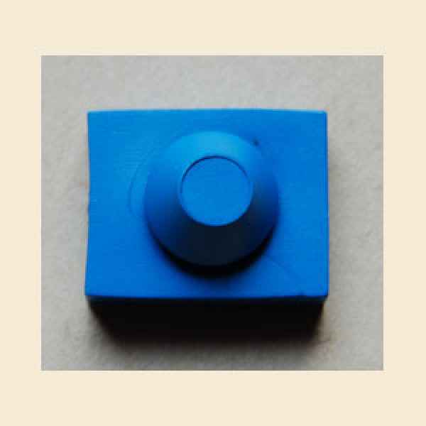 Bumper Pad blue rectangular