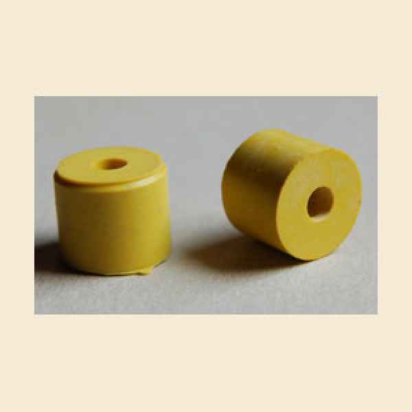 Bumper Post yellow 3/4" x 5/8"