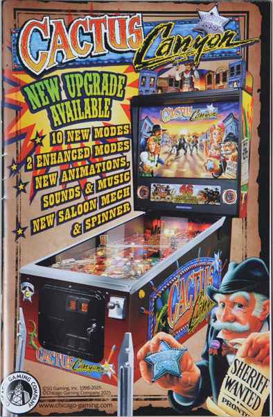 Cactus Canyon Remake - Booklet