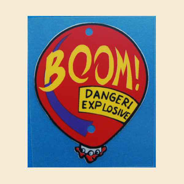Cirqus Voltaire - Boom Ballon Decal
