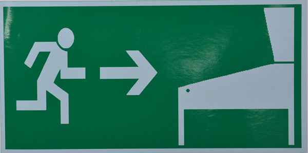Decal 'Notflip' - Arrow right