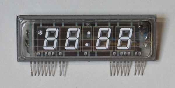 Display 4 digit small Gottlieb® - NOS