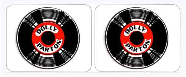 Dolly Parton - Spinner Decals
