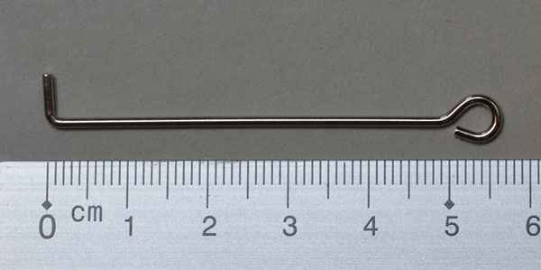 Draht für Spinner gewinkelt