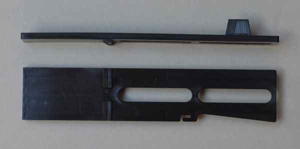 Drop Target Williams schwarz, schmal