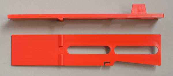 Drop Target Williams red with small top