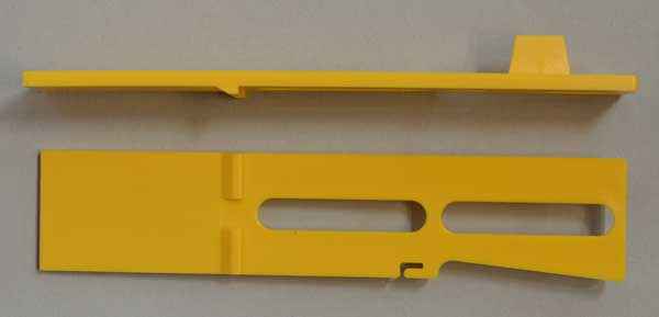 Drop Target Williams yellow with small top