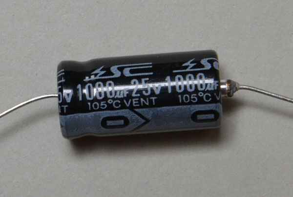 Capacitor 1000µF/25 Volt Axial
