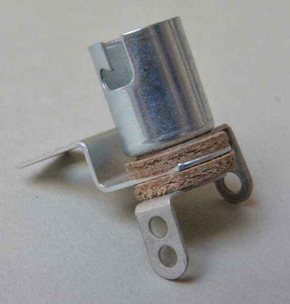 Lamp Socket Bayonet with 2 solder lugs and short bracket Rev. A