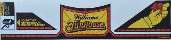 Funhouse - Apron Decals