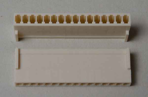 Female Housing 16 pin 2,54