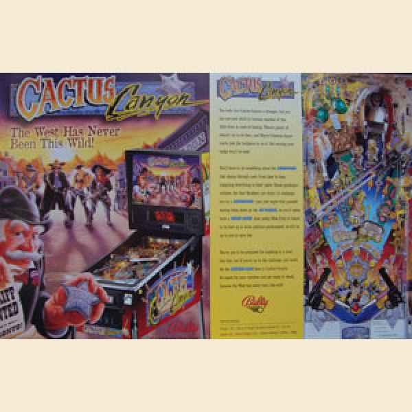 Cactus Canyon - Flyer