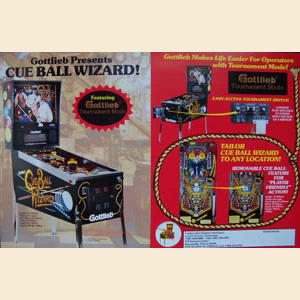 Cue Ball Wizard - Flyer