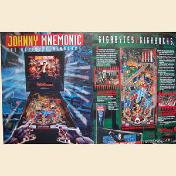 Johnny Mnemonic - Flyer