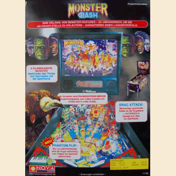 Monster Bash - Flyer deutsch
