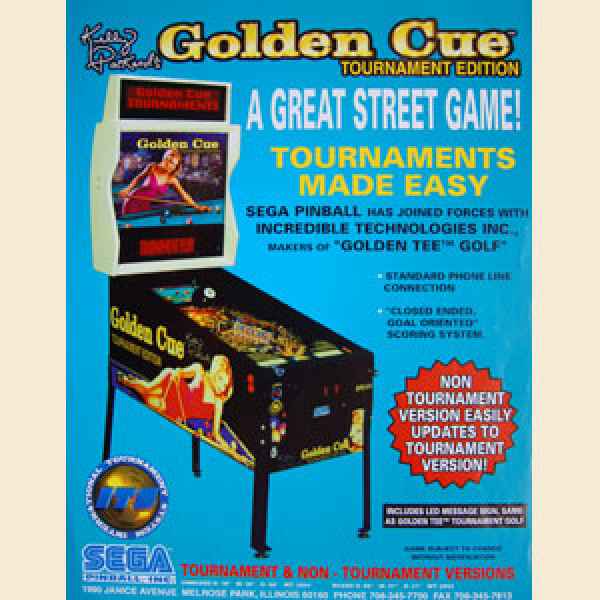Golden Cue - Flyer