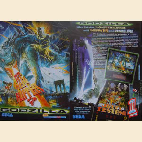 Godzilla - Flyer deutsch