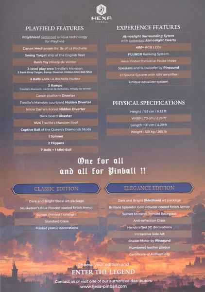 3 Musketeers - Hexa - Flyer 2