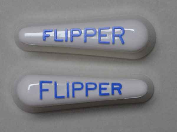 Flipper old short 'Flipper' - blue