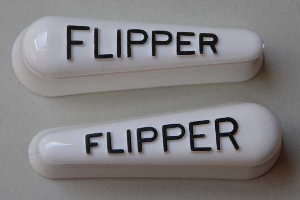 Flipper old short 'Flipper' - black - Pair