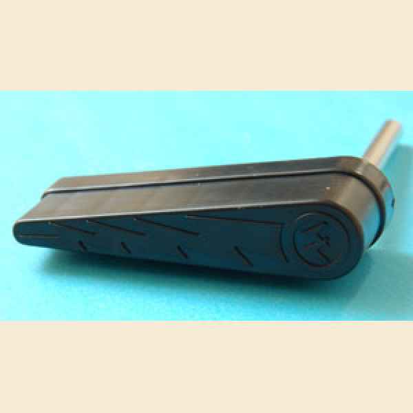 Flipper black with lightning bolt