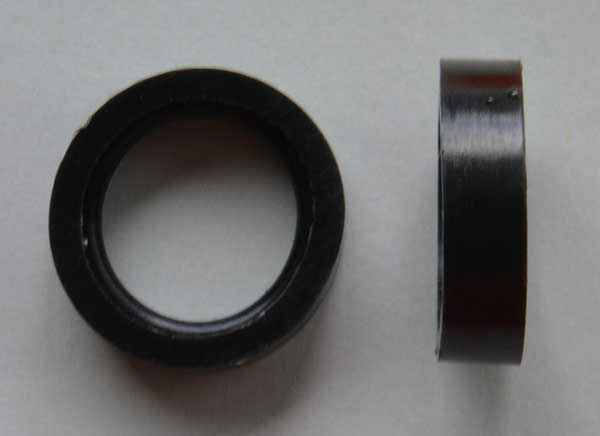 Flippergummi Gottlieb - schwarz - PU