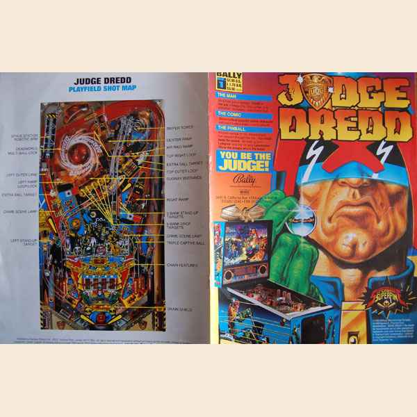 Judge Dredd - USA Flyer - rare!