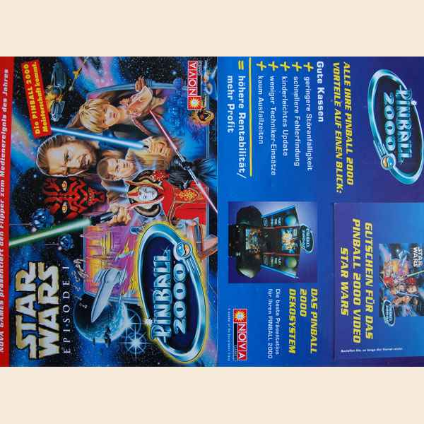 Star Wars Episode 1 - Flyer deutsch