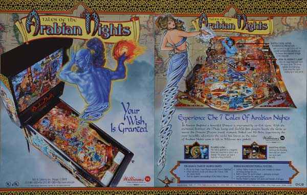 Tales of the Arabian Nights - Flyer
