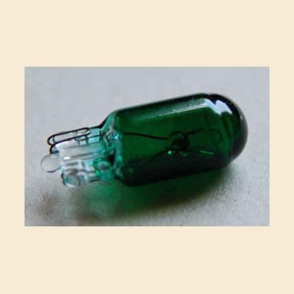 10 x Lightbulb GE 555 - green