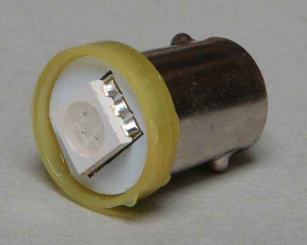 LED Lamp GI Flux bayonet - orange