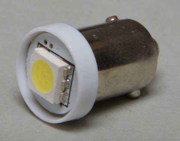LED Lampe GI Flux Bajonett - weiß