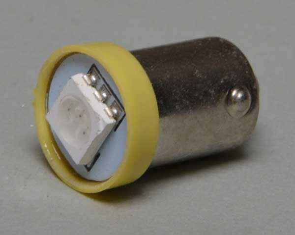 LED Lamp GI Flux bayonet - yellow