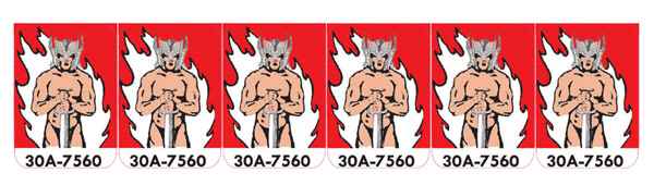 Gorgar Targetdecals - 6 piece set