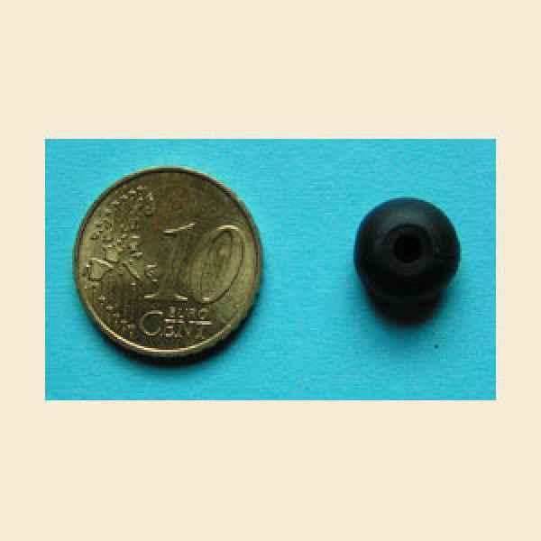 Minipost normal (3/8") schwarz