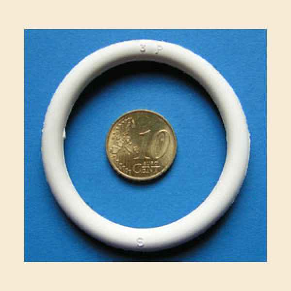 1 3/4" weiß