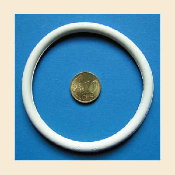 2 3/4" weiß