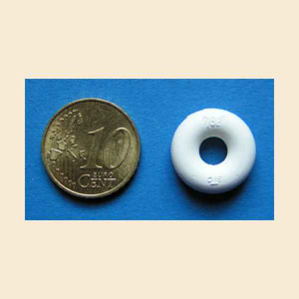 3/16" weiß