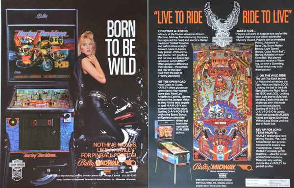 Harley Davidson (Bally) - Flyer 