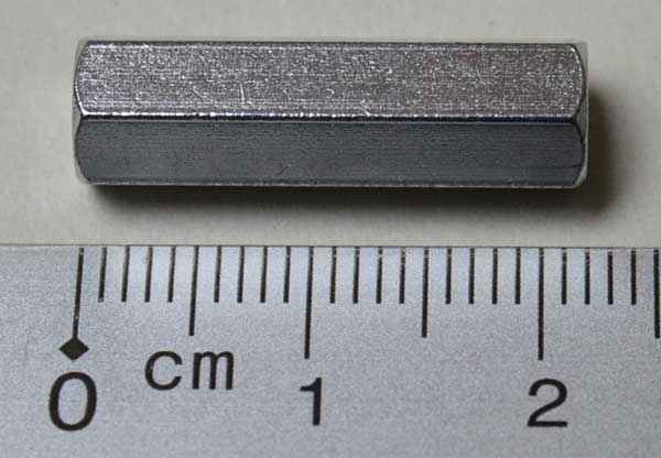 Hex Spacer 7/8" x 1/4"