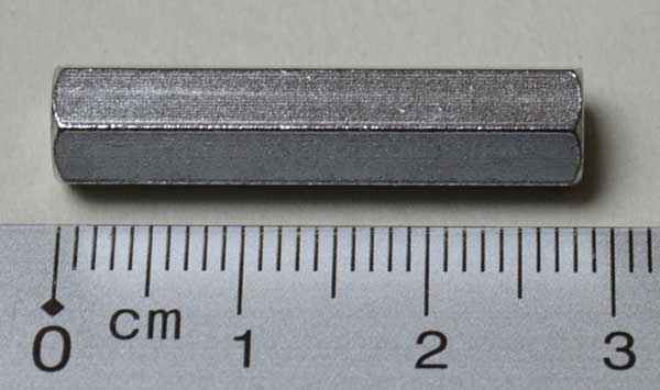Hex Spacer 1 1/8" x 1/4"