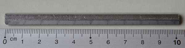 Hex Spacer 4" x 1/4"
