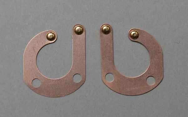 Hufeisenkontakt - Blatt - links
