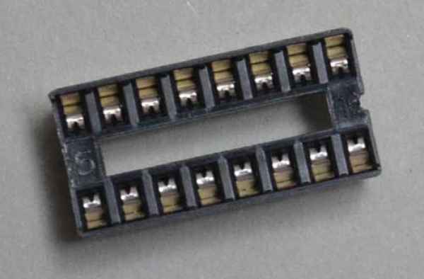 Socket IC Twin leaf 16 pin