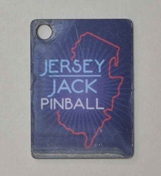 Jersey Jack Pinball - Keychain rechteckig