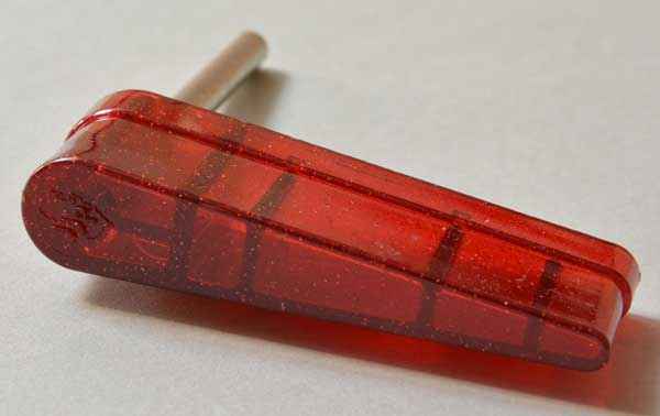 Flipperfinger mit Jersey Jack - Logo rot transparent