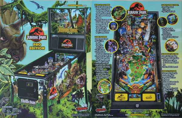 Jurassic Park 3 (Stern) Pro - Flyer