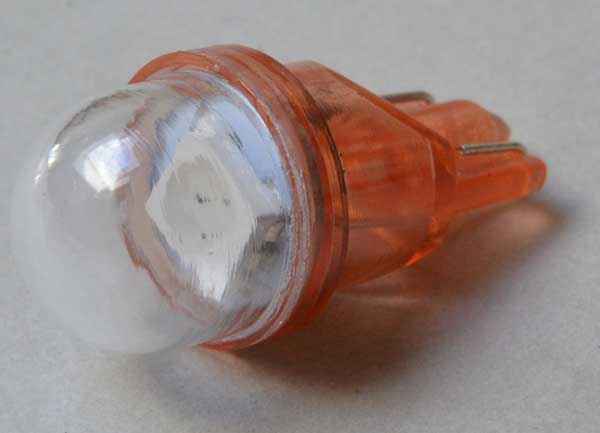 LED Lampe Retro 1 Chip T10 - Ablaze No Ghosting - orange