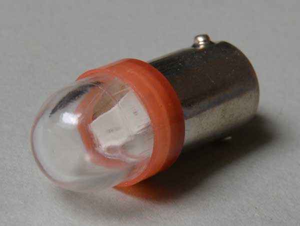 LED Lampe Retro Bajonett - orange