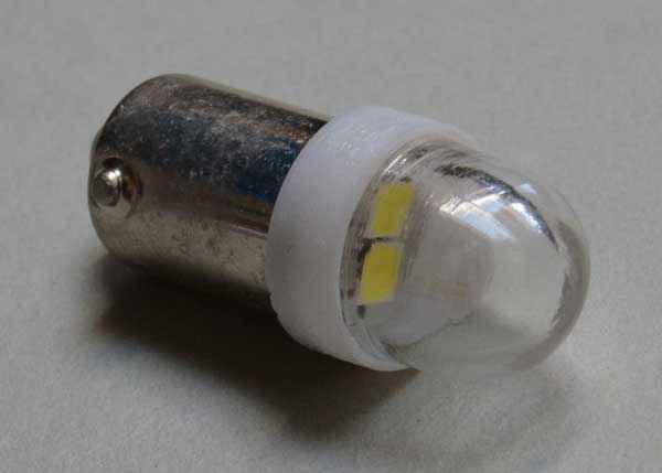 LED Lampe Retro Bajonett - kaltweiß